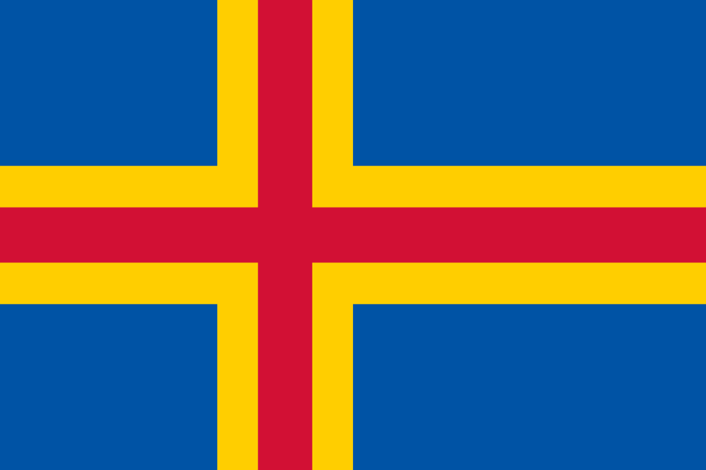 オーランド諸島の旗 / The flag of Åland islands