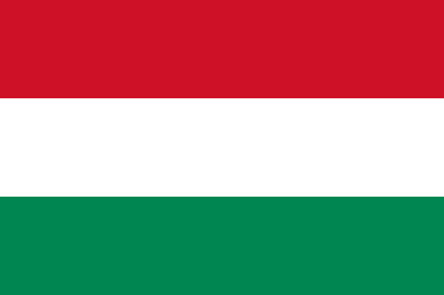 ハンガリーの国旗の画像