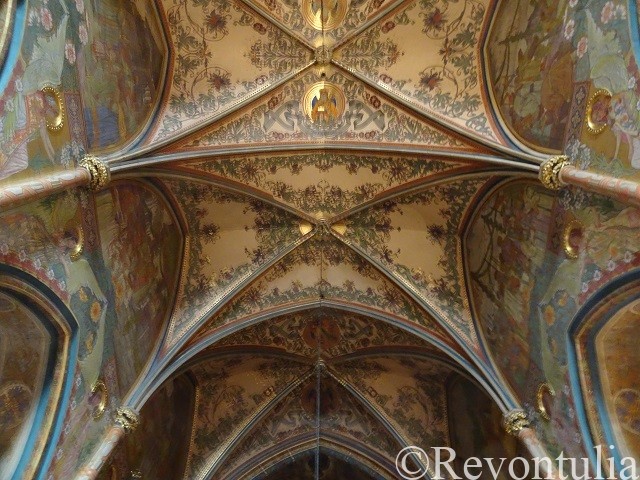聖ペテロ聖パウロ教会の天井