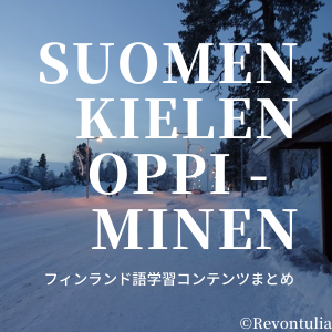 フィンランド語の雪を表す11種類の単語 Revontulia レヴォントゥリア