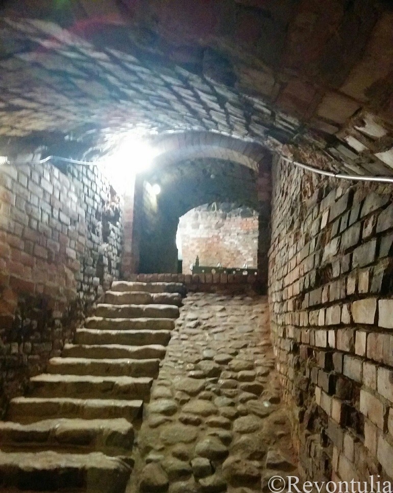 カウナス城の地下