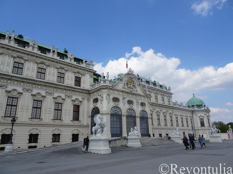 ウィーンのベルヴェデーレ宮殿